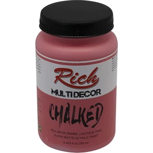 Multi Decor Chalked Akrilik Boya 250 cc Antik Pembe