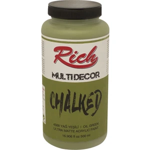 Multi Decor Chalked Akrilik Boya 500 cc Yağ Yeşili