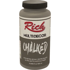 Multi Decor Chalked Akrilik Boya 500 cc Retro Siyah