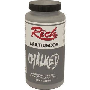Multi Decor Chalked Akrilik Boya 500 cc İs Siyah