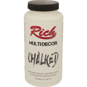 Multi Decor Chalked Akrilik Boya 500 cc Antik Beyaz
