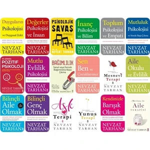 Prof. Dr. Nevzat Tarhan  18 Kitaplık Seti