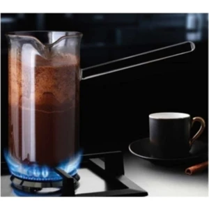 Ateşe Dayanıklı Cam Cezve 350 Ml