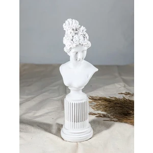 Cefl Atölye Boyanabilir Ham Polyester Heykel Biblo - Kaideli Antik Yunan Kadın Heykel