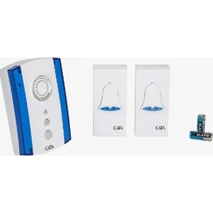 Uzaktan Kumandalı Zil (1 Zil+2 Buton) (Cata) Mavi