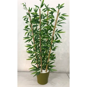 Yapay Yapraklı Dekoratif Bambu Ağacı 90CM 5 Gövde