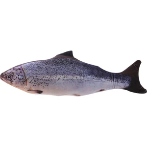 Balık Şekilli Catnipli Peluş Kedi Oyuncak 22 cm