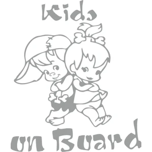 Sticker Fabrikası Arabada Çocuk Var Sticker 00665