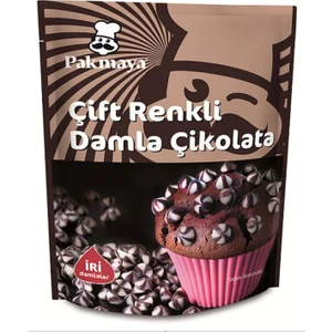 Çift Renkli Damla Çikolata 70 gr