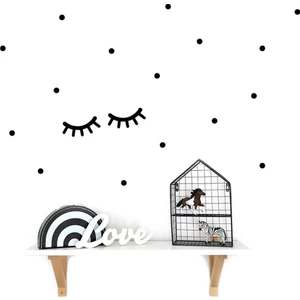 Woohoo Design Kirpik Desenli Dekoratif Sticker