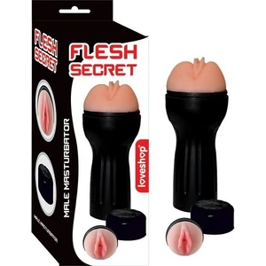 Flesh Secret Fener Tipi Realistik Yapay Suni Vajina Mastürbatör