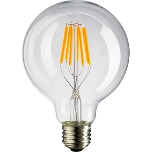 6 Watt Flament LED Ampul G95 Glop Şeffaf Gunışığı CT-4354