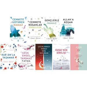 Ahmet Bulut 9 Kitap Full Set (Cennete Götüren Namaz- Cennete Koşanlar Engelliler- Gençlerle Namaz- Allah'a Koşan Genç- Aşkın Ev Hali- Kuran'la Yaşamak- Dua Engel Tanımaz)