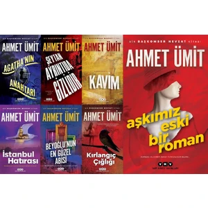 Aşkımız Eski Bir Roman - Kırlangıç Çığlığı - Agatha'nın Anahtarı - Kavim - İstanbul Hatırası - Beyoğlu'nun En Güzel Abisi - 7 Kitap - Ahmet Ümit