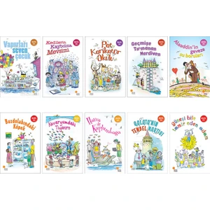 Behiç Ak Gülümseten Hikayeler 10 Kitap Set (Vapurları Seven Çocuk- Kedilerin Kaybolma Mevsimi- Geçmişe Tırmanan Merdiven- Güneşi Bile Tamir Eden Adam- Buzdolabındaki Köpek)