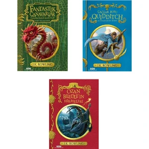 Harry Potter: Fantastik Canavarlar Nelerdir ve Nerede Bulunurlar - Harry Potter: Çağlar Boyu Quidditch - Harry Potter: Ozan Beedle'ın Hikayeleri - 3 Kitap
