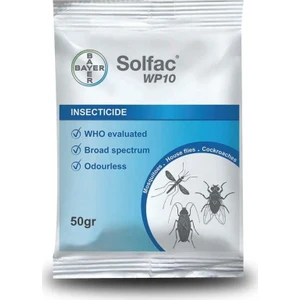 Solfac Wp 10 Kuvvetli Böcek Ilacı 50 gr
