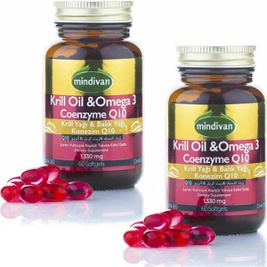 Krilloil - Omega 3 - Coenzyme Q10 x 2 Adet