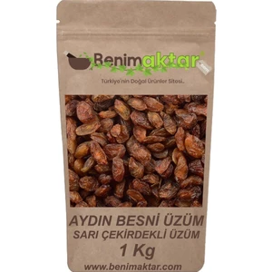 Benim Aktar Benimaktar Sarı Besni Çekirdekli Üzüm 1 kg