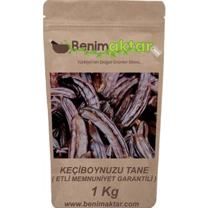 Benimaktar Keçiboynuzu Harnup Etli Tane Yeni Mahsül Memnuniyet Garantili 1 kg