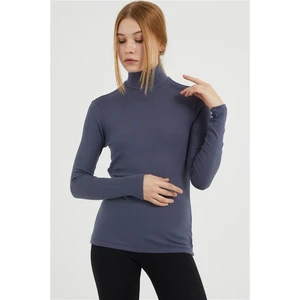 Kadın Yarım Balıkçı Yaka Body