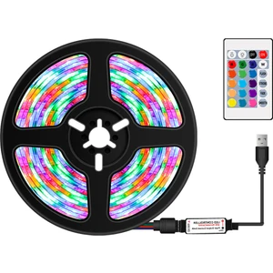 Mbw USB Kısılabilir Rgb Renkli Led Ir Uzaktan Kumandalı 2 m Rgb (Yurt Dışından)