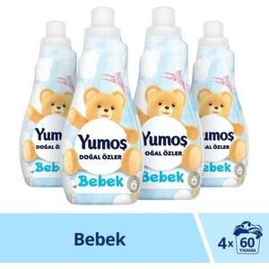 Doğal Özler Bebek Konsantre Çamaşır Yumuşatıcı 1200  ml 50 Yıkama x 4 Lü