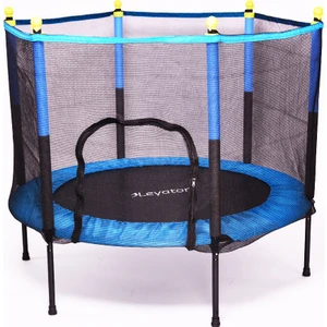 Fileli Büyük Boy Trambolin 140 cm Çap Mavi