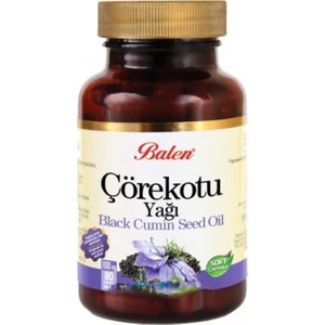 Çörek Otu Yağı Softjel 80 Adet