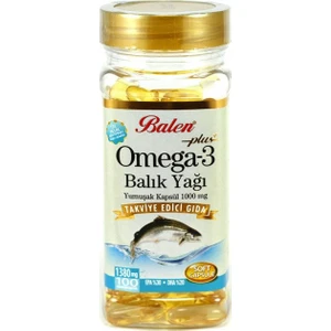 Omega 3 Balık Yağı Softjel 1380 Mg 100 Adet Kapsül