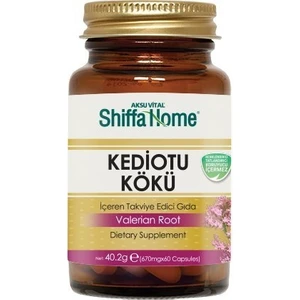 Aksu Vital Shiffa Home Kedi Otu Valerian Root Kapsül 60 Adet