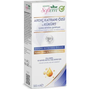Aksu Vital Softem Ardıç Katranı Özlü ve Kükürtlü Şampuan 300 ml