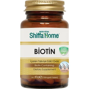 Aksu Vital Shiffa Home Biotin Kapsül 60 Adet