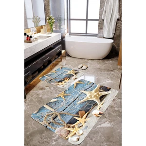 Mekta Home Deniz Yıldızı 2'li Banyo Paspas Takımı MKTBP-098 60X100/50X60