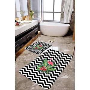 Mekta Home Flamingo 2'li Banyo Paspas Takımı MKTBP-072 60X100/50X60