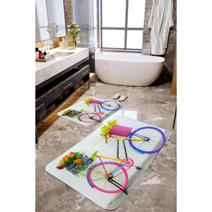Mekta Home Bisiklet 2'li Banyo Paspas Takımı MKTBP-093 60X100/50X60