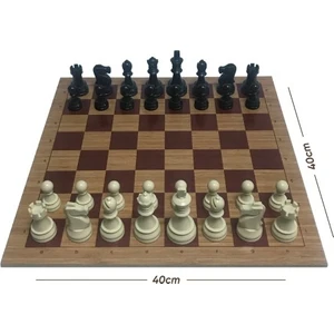 Dgt Satranç Taşları 86 mm - Ahşap Zemin