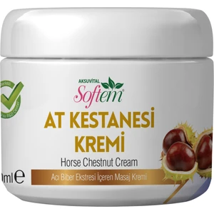 Aksu Vital Softem At Kestanesi Kremi Acı Biber ve Tavşan Memesi Otu Katkılı 250 ml