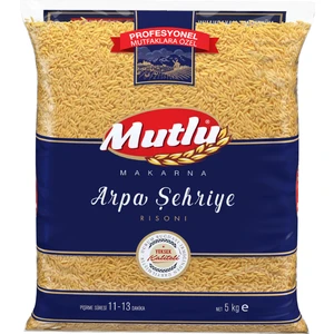 Mutlu Makarna Arpa Şehriye 5 kg