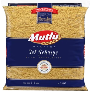 Mutlu Makarna Tel Şehriye 5 kg