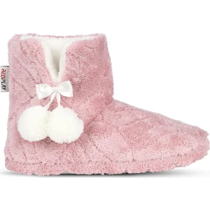 Kadın Kışlık Panduf Desenli Velsoft Rahat ve Şık Tasarım