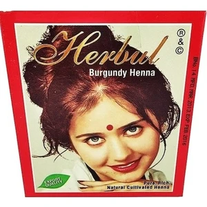 Hint Kınası Kızıl 6 Adet Tam Kutu