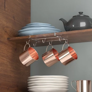 Teknotel Dolap Içi Fincan Kupa Bardak Askısı Krom SF273