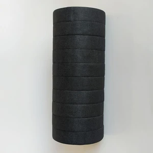 Bez Bant Tüylü 19 mm x 15 m  Siyah 10'lu Paket