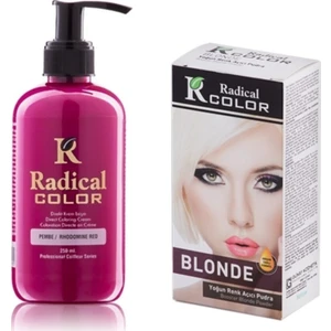 Color Pembe Amonyaksız Su Bazlı Saç Boyası 250ml 2SET