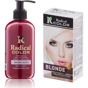 Color Biber Kızılı Amonyaksız Su Bazlı Saç Boyası 250ml