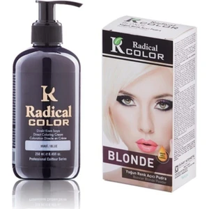 Color Mavi Amonyaksız Su Bazlı Saç Boyası 250ml 2SET