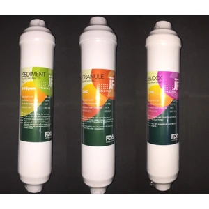 12" Kabinli Tezgah Altı Cihaz Uyumlu 3 Aşamalı Su Arıtma Filtre Seti