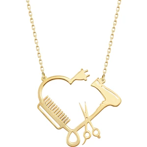 Agora Silver 925 Ayar Gümüş Kişiye Özel İsimli Kuaför Kolye