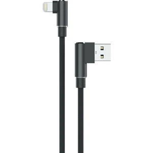 SC23 3 Metre Ios Lightning 2A Çıkışlı Data ve Hızlı Şarj Kablo  Siyah